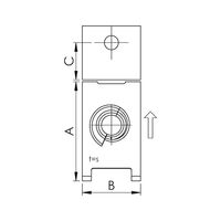 Sheet Metal Nut Shortened Rear Claw | Zinc Plated | 6.3mm Screw Diameter | Quick Assembly | @Pack of 25 | by Wurth