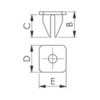 Expanding Nut for Round Holes | One-Sided Assembly | Corrosion Resistant | by Wurth