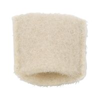 Soft Felt Pad for ICSS 300-P Cleaning Devices | Gentle Cleaning | Narrow Design | 90 Degree Angle | @Each of 1 | by Wurth
