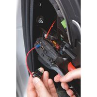Fuse Holder for Flat Blade Fuses | 10A Max Current | Push-In Design | Low Assembly Height | @Pack of 5 | by Wurth