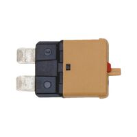 ATO Resettable Fuse 5A | Colour-Coded Thermal Trip Switch | Easy Manual Reset | Tin Plated Contacts | by Wurth