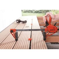 Terrace Board Spacer | 42x32mm | Durable Plastic | 10 Pieces | by Wurth