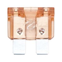 Flat Blade Fuse ATO ISO 8820-3 | 5A Max Current | Tin Plated Contact | Brown Color | @Pack of 10 | by Wurth