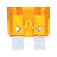 Flat Blade Fuse ATO ISO 8820-3 | 40A Max Current | Tin Plated | Orange Color | @Pack of 10 | by Wurth