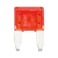 Flat Blade Fuse MINI | 10A Max Current | Silver Coated | OEM Quality | by Wurth