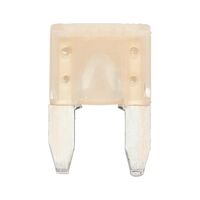 Flat Blade Fuse MINI Silver | 25A Current Rating | Silver Coated for Heat Reflection | OEM Quality | by Wurth