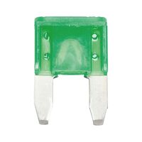 Flat Blade Fuse MINI Silver | 30A Current | Silver Coated | OEM Quality | by Wurth