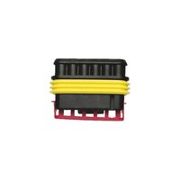 Waterproof Socket Housing TE Superseal 1.5 Series | IP67 Rated | Durable Polyamide Construction | @Pack of 4 | by Wurth