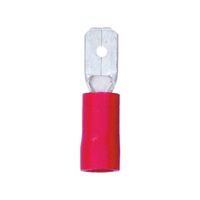 Crimp Cable Lug Blade Connector | PVC Insulated | Tin Plated Copper | 600V AC | @Pack of 25 | by Wurth