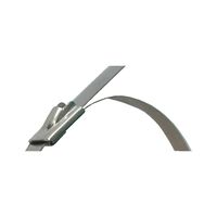 Stainless Steel Cable Ties | Heavy Duty 304 Material | Corrosion Resistant & Reusable | @Pack of 100 | by Wurth
