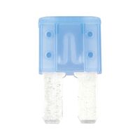 Flat Blade Fuse MICRO 2 | 15A Silver Plated | Turquoise Color | @Pack of 10 | by Wurth
