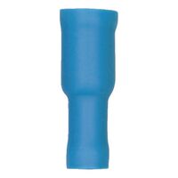 Crimp Cable Lug Blade Connector | Fully Insulated PVC | Tin Plated Copper | 600V AC Rated | @Pack of 25 | by Wurth