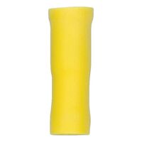 Crimp Cable Lug Blade Connector | Fully Insulated PVC | 600V AC Rated | Yellow | @Pack of 25 | by Wurth
