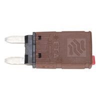 Resettable Fuse MINI | 7.5A Max Current | Thermal Trip Switch | Brown Color | by Wurth