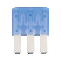 Flat Blade Fuse MICRO 3 | 15A Silver Plated | OEM Quality | Turquoise Color | @Pack of 10 | by Wurth