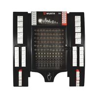 24V Vehicle Bulb Display Cabinet | 170 Essential Bulbs | Integrated Tester | Wall Mountable | by Wurth