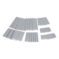 Tarpaulin Repair System Patch Set | 32 Self-Adhesive Patches | UV-Resistant & High Bonding Strength | Silver | by Wurth