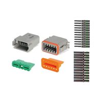 Deutsch DT Series 12 Pin Connector Kit | Complete Connection Set | Durable Design | by Wurth