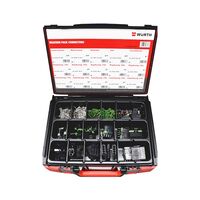 Weatherpack Plug Housing Set | 184 Pieces | Weatherproof Design | Durable Materials | by Wurth