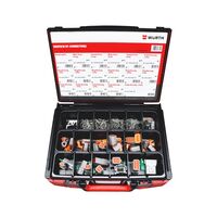 Deutsch Plug Housing Set | 240 Pieces | Durable Construction | Compatible with Deutsch Systems | by Wurth