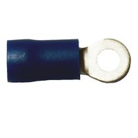 Crimp Cable Lug Ring Connector | PVC-Insulated | Copper Material | 600V AC | @Pack of 25 | by Wurth