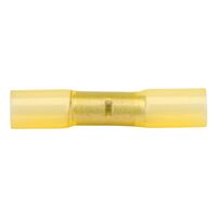 Heat-Shrink Crimp Butt Connector | IP67 Rated | 4-6 mm² Wire | Yellow | @Pack of 10 | by Wurth