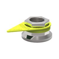 Checkpoint® Wheel Nut Indicator | Visual Loosening Detection | UV Stabilized | Yellow | @Pack of 10 | by Wurth