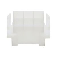 Multi-point Housing for Blade Connector 6.3 x 0.8 mm | 6 Poles | IP20 Rated | Durable PA Material | @Pack of 5 | by Wurth