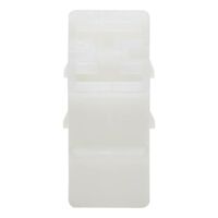 Multi-point Housing for Flat Plug-in Sleeve | 2 Electrical Poles | IP20 Rated | Natural Color | @Pack of 5 | by Wurth