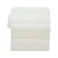 Multi-point Housing for Flat Plug-in Sleeve | 4 Electrical Poles | IP20 Rated | Natural Color | @Pack of 5 | by Wurth