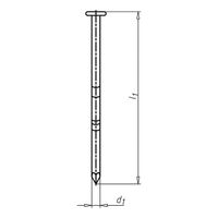 Half-Head Strip Nail 34° | Smooth Shaft & Hot Dip Galvanized | Collated Design | @PCS by Wurth