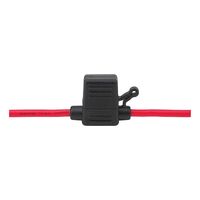 Fuse Holder for Flat Blade Fuses | Inline Design | IP54 Rated | Self-Extinguishing Material | by Wurth