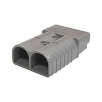 Anderson High Current Connector | 50A Capacity | Fully Insulated | Grey Color | @Each of 1 | by Wurth
