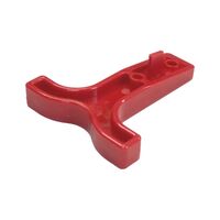 Handle Kit Anderson High Current Connector | 50A Rating | Red Plastic | Includes Mounting Hardware | by Wurth
