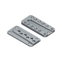 Wood Plug-in Connector M25 | Aluminium Dovetail Joint | High Load Transfer | @Pack of 10 | by Wurth