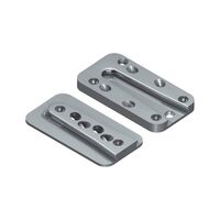 Wood Plug-in Connector | Aluminium Dovetail Joint | High Load Transfer | @Pack of 4 | by Wurth