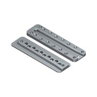 Wood Plug-in Connector | Aluminium Dovetail Joint | High Load Transfer | @Pack of 4 | by Wurth