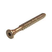 Special System Screw for Push-In Connector | TX25 Drive | Zinc Plated Yellow | @Pack of 25 | by Wurth
