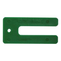 Horseshoe Packers | 200 PCS | High-Quality Polypropylene | Colour Coded | by Wurth