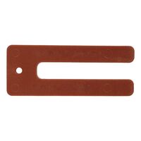 Horseshoe Packers | 200 PCS | High-Quality Polypropylene | Colour Coded | by Wurth