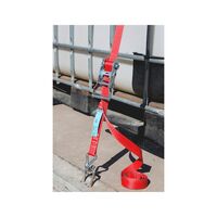 Ratchet Webbing Tie Down | 5m Length | 750kg Load Capacity | Abrasion Resistant Polyester | by Wurth