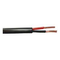 Vehicle Flat Cable FLRYY PVC | 2 x 1.5 mm² | AC 50V & DC 60V | Black | @25 Meter by Wurth
