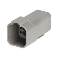 Pin Housing Deutsch DT Series | 6 Electrical Poles | IP67 Rated | High Temperature Resistance | by Wurth