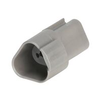 Pin Housing Deutsch DT Series | IP67 Rated | 3 Pole Connector | Grey | @Each by Wurth