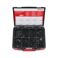 Body Sealing Plugs Assortment | 200 Pieces in System Case | Corrosion & Weather Resistant | Silicone-Free | @1 of 1 | by Wurth