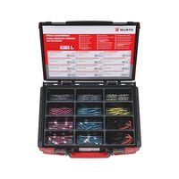Cable Connector Assortment 104 Pieces | Durable System Case | Ideal for Electrical Tasks | by Wurth