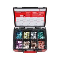 Flat Blade Fuses ATO Assortment | 160 Pieces | Durable System Case | by Wurth