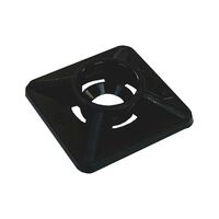 Self-Adhesive Cable Tie Base | 100 PCS | Nylon Material | Black Color | by Wurth