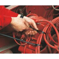 Cable Tie KBL 1 | Polyamide Material | 534N Tensile Strength | Natural Color | @Pack of 100 | by Wurth