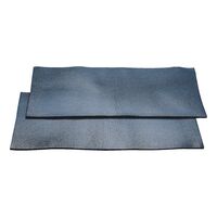Sound Absorbing Lining | Polyurethane Foam | Self-Adhesive | Anthracite Color | @Pack of 2 | by Wurth